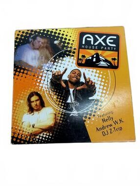 Y2K House Party Promo CD Nelly Andrew W.K. DJ Z-Trip Pop Culture AXE